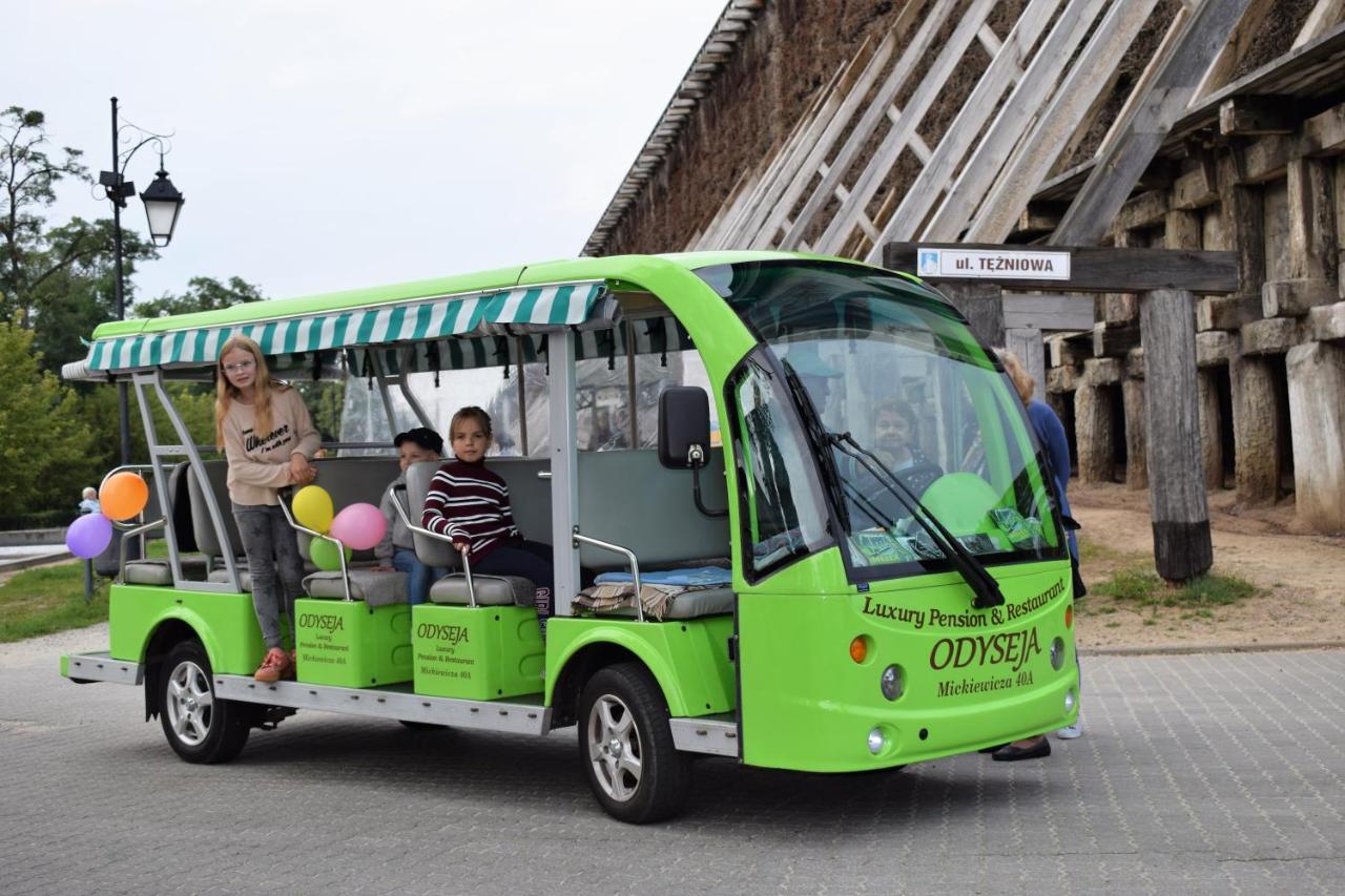 Boutique Odyseja & Spa Ciechocinek Eksteriør bilde The Odisey electric shuttle bus