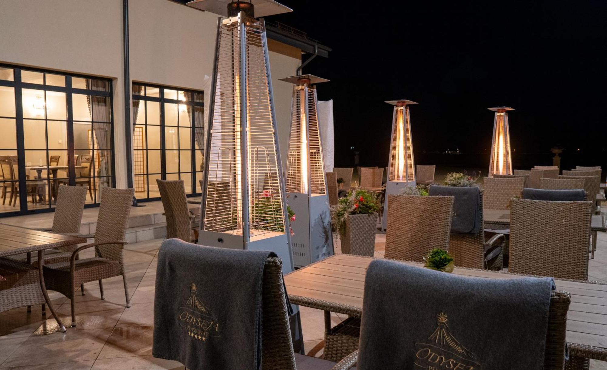 Boutique Odyseja & Spa Ciechocinek Eksteriør bilde Gas patio heater