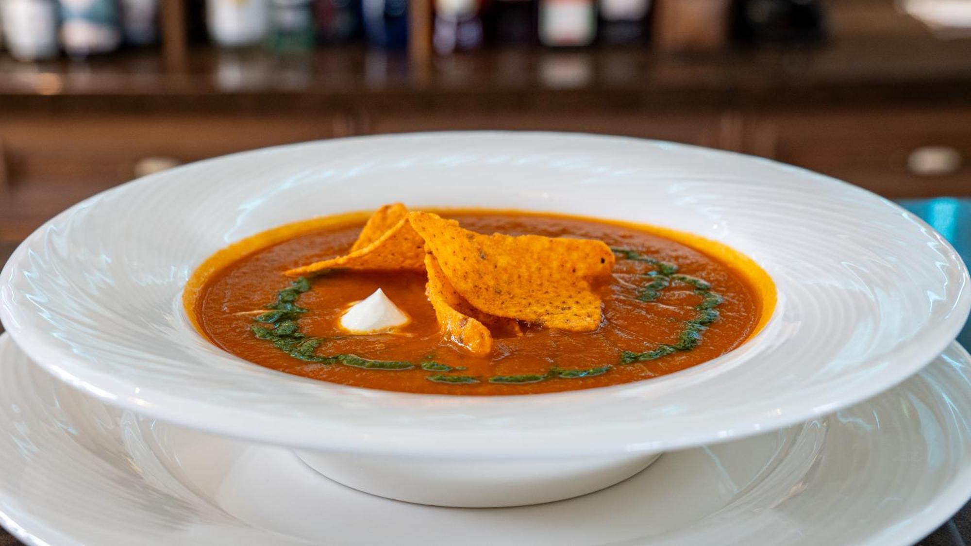 Boutique Odyseja & Spa Ciechocinek Eksteriør bilde A bowl of tortilla soup